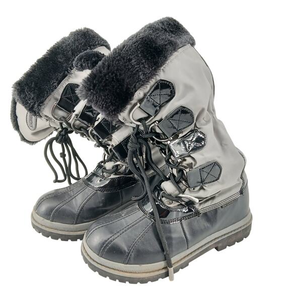 Khombu Shoes - Khombu Faux Fur Lined Snow Boots Womens 7M Ski Snowboarding Winter Sports Resort